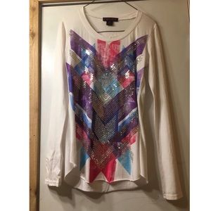 NWOT Rock and Roll Cowgirl Long-sleeve!!